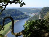 Saxon Switzerland, a look from the Bastei